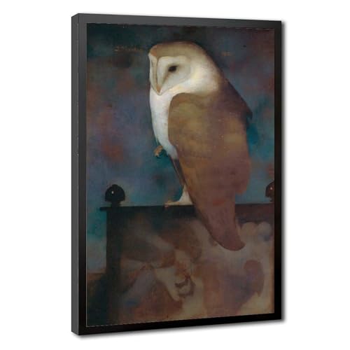 Impression Jan Mankes hibou pour décorer un bureau ou un salon chaleureux
