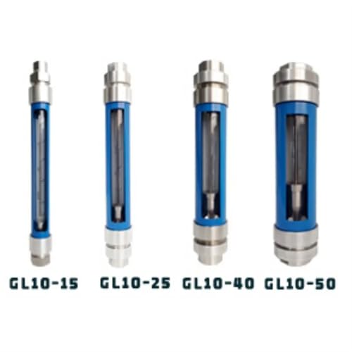 Débitmètre à rotor en verre vertical VA GL10 avec filetage interne durable - 6