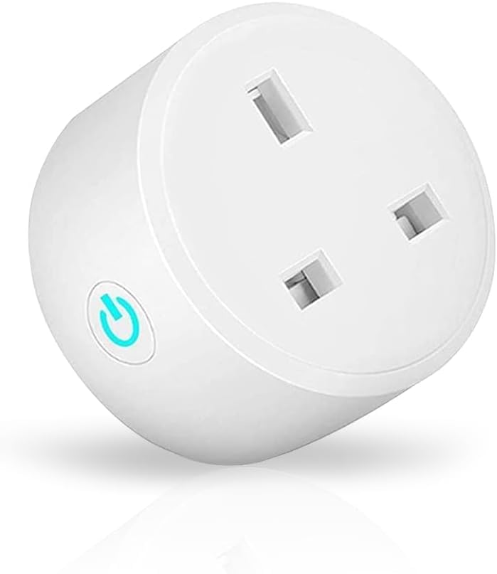 SKY-TOUCH 1 PACK WiFi Smart Plug 16A Smart Outlet Plug Socket Compatible with Alexa Smart Life APP Wireless Remote Control with Remote Control & Voice Control Timer Function No Hub Required