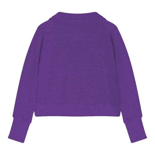 Fashion Sweatshirts for Teen Girls Half Zip up Fleece Long Sleeve Causal Loose Fit Pullover Tops Toddler Kids Cute Clothes2