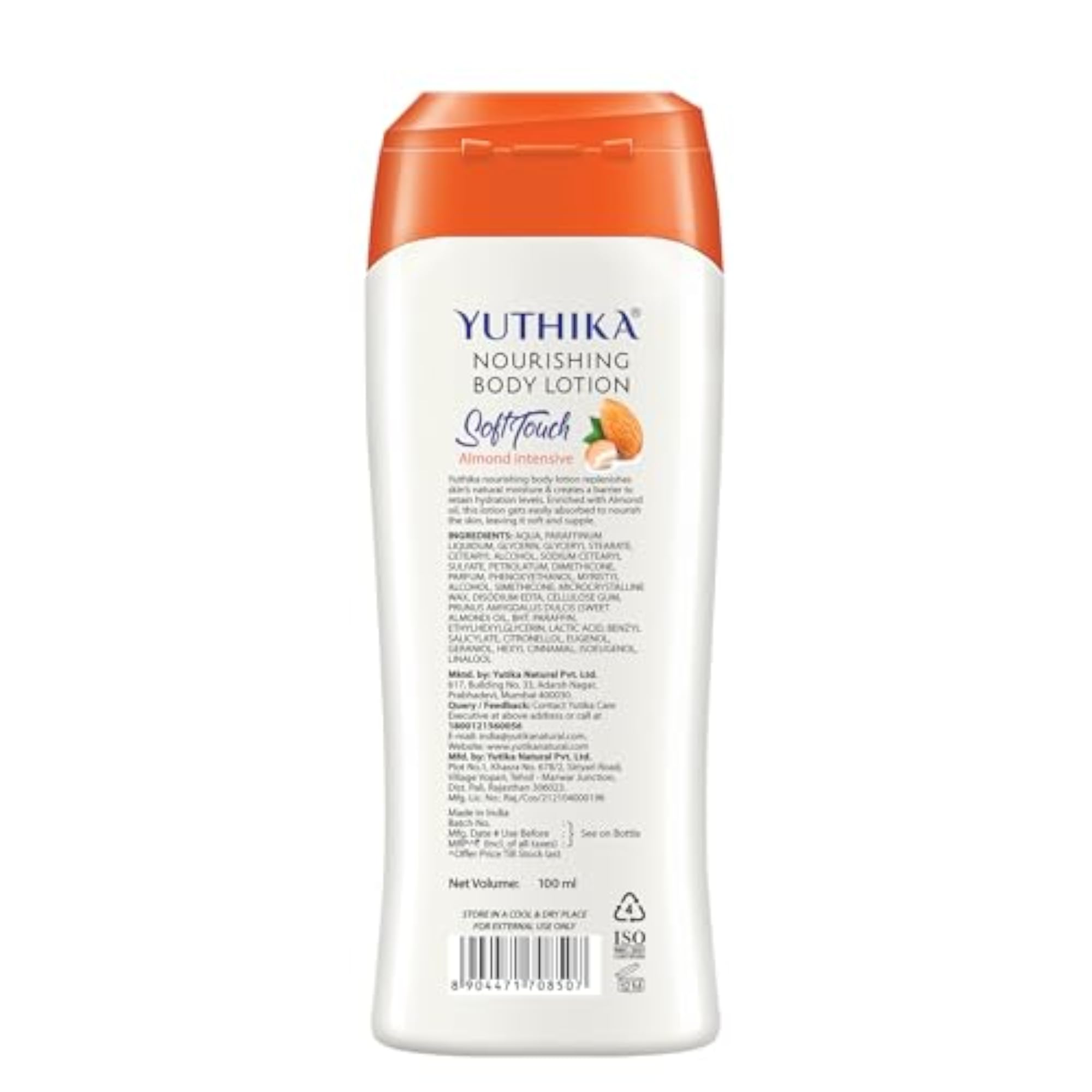 Almond Nourish Body Lotion 100ml, Hydrating Moisturizer