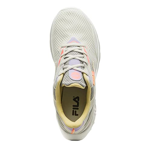 Tenis Fila Nest Feminino,BRANCO/LILÁS/AMARELO CLARO,37