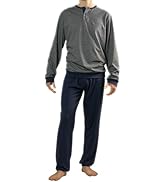 Pyjama D'hiver Pour Homme - éponge De Coton Bio équitable