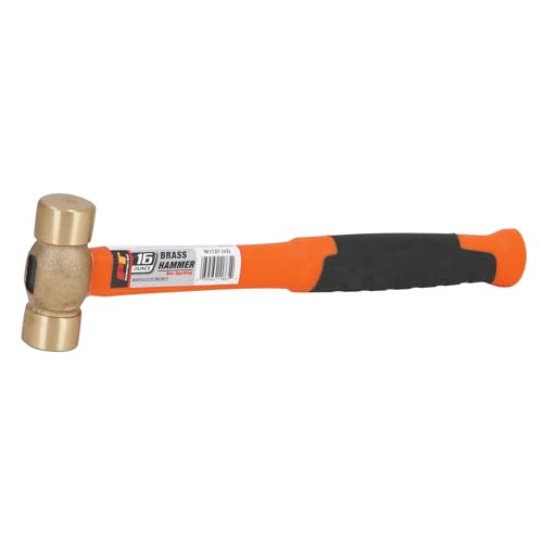 Performance Tool W1137 Solid Brass Hammer