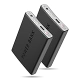 [KLIFE] 電熱ソックス 専用バッテリー 6000mAh大容量 2個セット アプリで温度制御 電熱靴下 専用電池 40～70℃無段階温度調節 バッテリー式暖房靴下 速暖 登山/スキー用ソックス 男女兼用（バッテリーのみ）