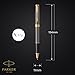 PARKER Sonnet Rollerball Pen | Grey Lacquer with Gold Trims | Fine Stainless Steel Point | Black Ink Refill | Gift Box | Perfect Graduation Gifts