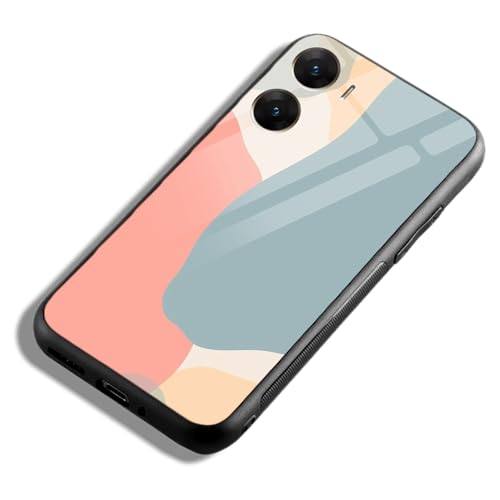 Image of COLORflow Back Cover Compatible with Vivo V29E 5G | Stone Marble | Shockproof TPU Bumper Cover with Camera Protection Back Cover
