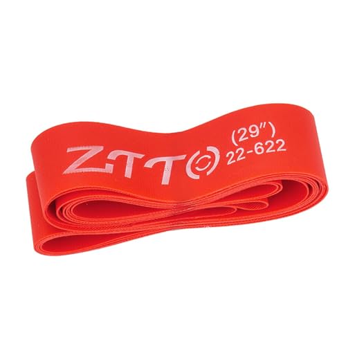 Qianly 2 Piezas Protector Antipinchazos Banda Protectora Llantas Bicicleta Cinta Nylon Flexible Montaje Rápido Adecuado para Bicicleta Montaña Carretera Uso, Ancho 2.2 Cm