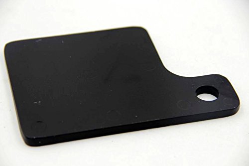 Xkh- Motorcycle Universal Motorcycle Inspection Tag Sticker Real License Plate Black Compatible With Any 1/2" Bolt Placement [B00Y7C4Dlo] [P/N: Mt276-Bk] #TOP1