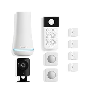 SimpliSafe 9 Piece Wireless Home Security System w/HD Camera – Optional 24/7 Professional Monitoring – No Contract – Compatible with Alexa and Google Assistant