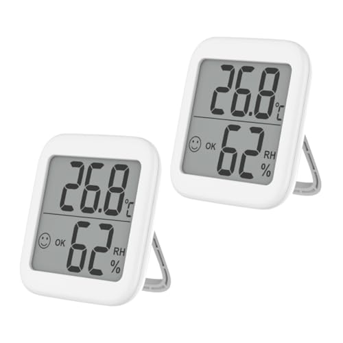 Thermomètre-hygromètre d'intérieur HEMOTON pour éviter l'air sec en chambre de bébé et labo