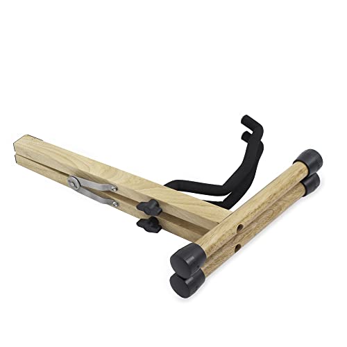 Guitare Lab – Support de Guitare Pliable – Support Solide en Bois Pour Guitare Électrique, Acoustique, Basse, Classique, Ukulélé, Support de Guitare Cadre-a Sol, Idéal Comme Cadeau - Les Beatles, Paul McCartney, John Lennon, RIngo Starr, George Harrison Guitare Lab - Support de Guitare Pliable - Support Solide en Bois Pour Guitare Électrique, Acoustique, Basse, Classique, Ukulélé, Support de Guitare Cadre-a Sol, Idéal Comme Cadeau – Image 5