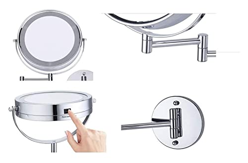 Espejo de Maquillaje Led Plegable 8.5 Pulgadas Pared miniatura 4