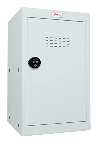 Phoenix Safe Company - CL0644GGC Series - Würfel-Schließfach - Hellgrau Größe 3 Cube Locker mit Zahlenschloss - 665 x 400 x 400 mm
