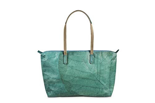 Sac à main en feuilles de haute manufacture - Cuir végétalien cruelty-free de luxe