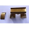 Saraswati veena bridge, Brass Plate, On teak wood, Professional quality