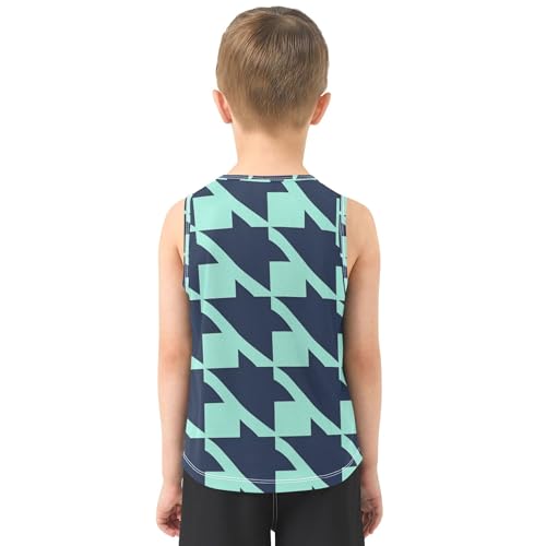 Boys Performance Tank Top Quick Dry Kids Sleeveless Undershirts Lightweight Comfy Summer Basic Soft Workout Outfits3