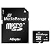 Produktbild MediaRange Micro SDHC Speicherkarte mit SD Adapter 32GB - Geschwindigkeit Klasse 10, Lesegeschwindigkeit bis 45 MB/s, externer Datenspeicher für Mobile Endgeräte wie Digitalkameras oder Smartphones