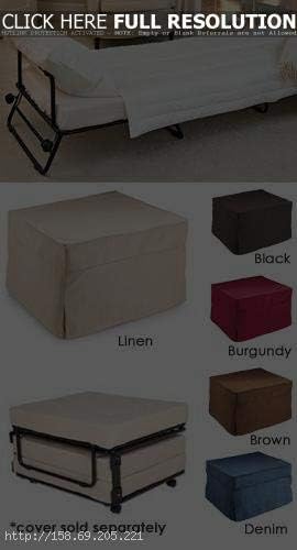 BW Products Ottoman Bed with Linen Color Cover