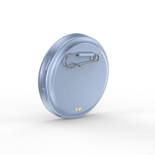 Badge électronique intelligent avec écran HD de 1,7", connectivité Bluetooth 6.0 et durée d'utilisation de 30 heures, lumières de couleur dynamiques pour affichage animé ou personnel, badge à faire