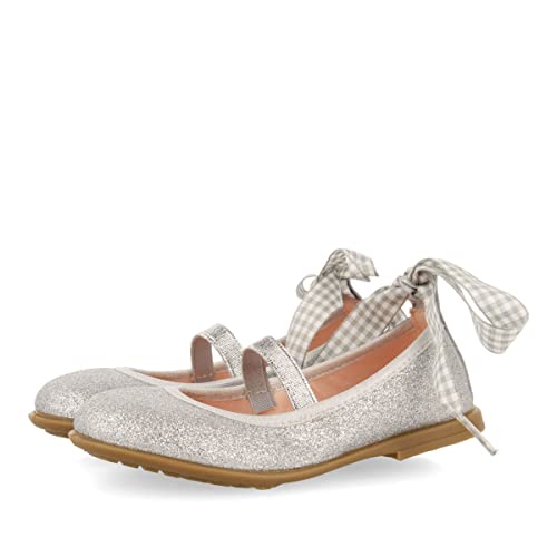 Ballerines paillettes or Gioseppo fille avec bride élastique de maintien