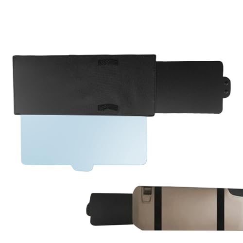 Extensor De Parasol Para Coche - Persiana Antideslumbramiento con Protección UV | Protector Solar Polariza Antideslumbramiento Lateral Bloquea los UV para Asiento Conductor