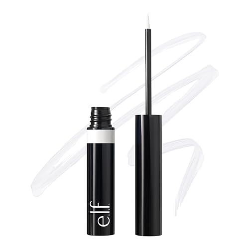 e.l.f. H2O Proof Inkwell Eyeliner Pen - Eyeliner liquide hautement pigmenté et résistant à l'eau - Finition mate - Végétalien et sans cruauté envers les...