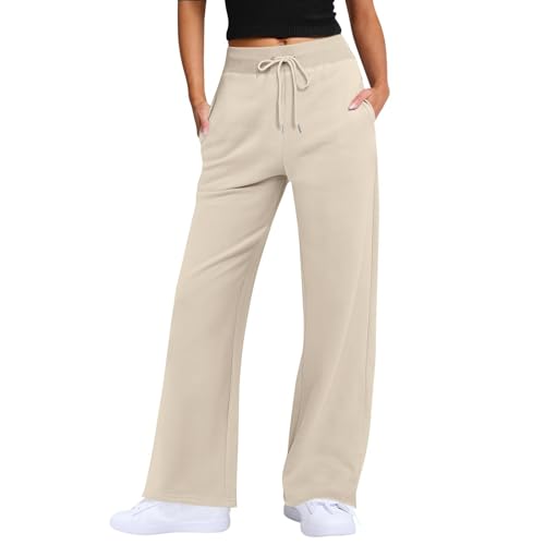 Pantalon de jogging jambe droite avec cordon de serrage et poches