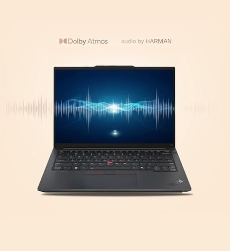 Image of Lenovo ThinkPad E14 Gen 6 Business Laptop (14 inch FHD+ Anti-Glare, AMD Ryzen 5 7535U (> Intel i7-1255U), 32GB DDR5 RAM, 1TB SSD), Fingerprint, Backlit KB, 1080p Webcam, Ethernet, Win 11 Pro w / Copilot