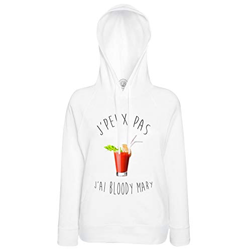 Sweat à capuche J'Peux Pas J'Ai Bloody Mary humour le cadeau parfait pour ami