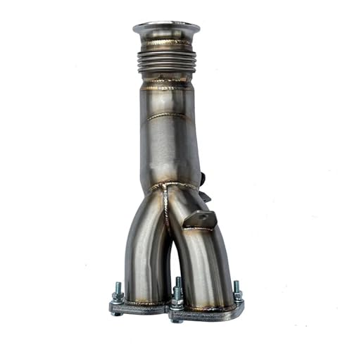 Silencieux arrière échappement moto et auto decat downpipe pour raccordement N55 335i