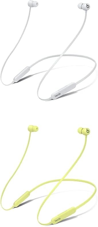 Beats Flex Wireless Earbuds - 2 Pack - Smoke Gray and Yuzo Yellow