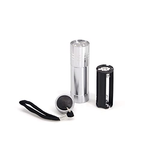 3 Pack LED Flashlight Mini Torch, 80mm Small Lightweight Torches in Colorful Design - Ideal for Camping, Hiking, Outdoor Parties, Emergencies, and Power Cuts - Image 3
