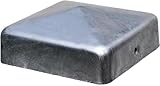 Pfostenkappe Pfahlkappe Zierkappe Zaunkappe feuerverzinkt Pyramide Pyramidenform, inkl. Befestigungsschrauben für Holzpfosten (Für Pfosten 7x7 cm) -> SCHNELLER VERSAND AUS DEUTSCHLAND! <-