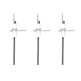 Furnace Flame Sensor Rod Replacements Fits for Goodman Furnace Flame Sensor Parts 0130F00010 & B11726-06 (3 Pieces in one Pack)