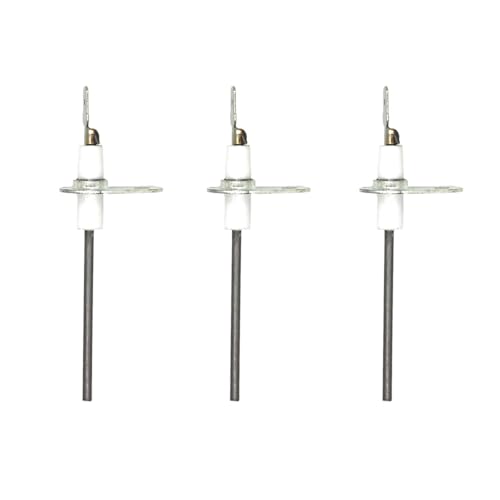 Furnace Flame Sensor Rod Replacements Fits for Goodman Furnace Flame Sensor Parts 0130F00010 & B11726-06 (3 Pieces in one Pack)