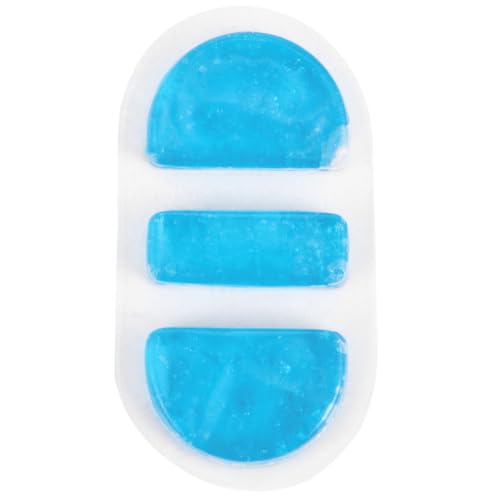 KICHOUSE Petit de Glace Réutilisable en Pvc Nez Coussinet D'allaitement, Bloc Froid Souple pour Soulager et Soins Nasaux Efficaces