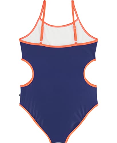 Image of Lucky Brand Girls' One-Piece and Two-Piece Bikini Swimsuits with UPF 50+ Sun Protection, Quick Drying Bathing Suit