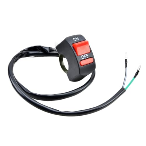 Interruptor intermitente universal de 10A para manillar de moto con botón de encendido estable