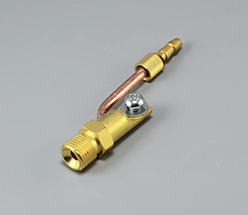 Image of RIVERWELD TIG Torch Fitting Part Accessories Cables and Gas Water Separate Cable Connector 9 /16 inch -18 Male for SR WP 18 TIG Welding Torch Pack of 2