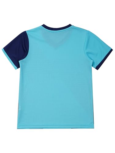 Kids Boys Soccer Jersey Sports Shirt Short Sleeve T-Shirt Quick Dry Breathable Athletic Tops for Sport Training4