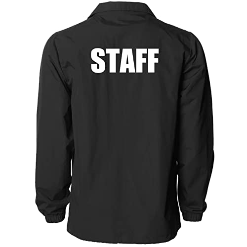 FTD Apparel Men's Water Resistant Windbreaker Staff Jacket3