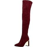 BCBGeneration Womens Aliana Dress Tall Over-The-Knee Boots Red 6 Medium (B,M)