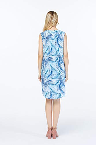 Image of Hawaii Hangover Family Matching Hawaiian Clothes, Simply Blue Leaves | Family matching Hawaiian outfits, Simply Blue Leaves, lightweight rayon, machine washable, tropical leaf print, luaus
