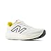 New Balance Men's Fresh Foam X Vongo V6 Running Shoe, White/Ginger Lemon/Black, 11