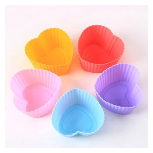 Moule à gâteau en silicone E149 mini doublures de cupcake - 6