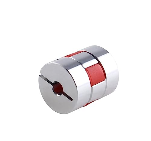Rigid Coupling,Stainless Steel Rigid Coupling 1pcs D20L25 Aluminum Plum Flexible Shaft Coupling CNC Stepper Motor Connector(6.35X10mm)