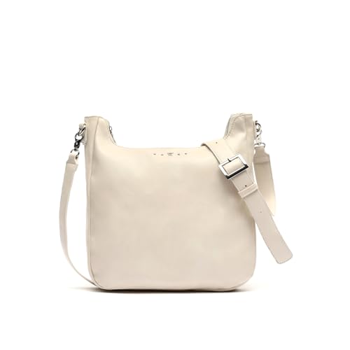 MISAKO Nesco-1 bolso bandolera con detalles metálicos ED. Mujer - Nesco-1 Beige 31x28x5 cm