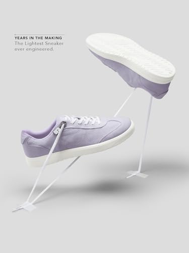 Image of The Souled Store UBZ Fly: Women and Girls Lace Up Sneakers Light Casual Canvas Shoe with EVA Midsole Durable EVA Outsole and Elasticated Laces Lightweight