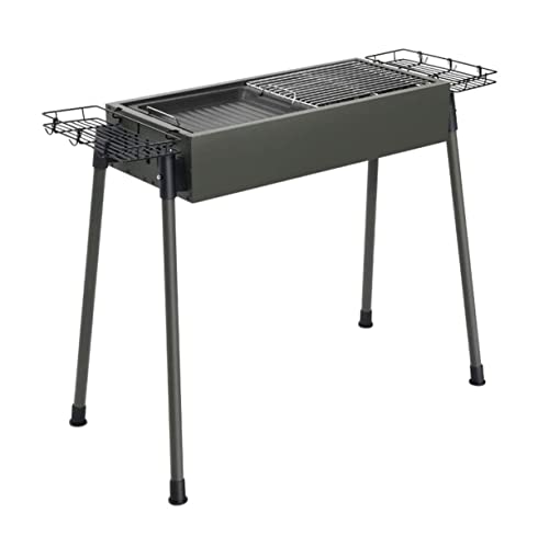 BOGAZY Barbacoa Carbón Barbacoas De Carbón Parrilla Barbacoa Portátil Plegable Acero Inoxidable Cocina para Acampar Portátil